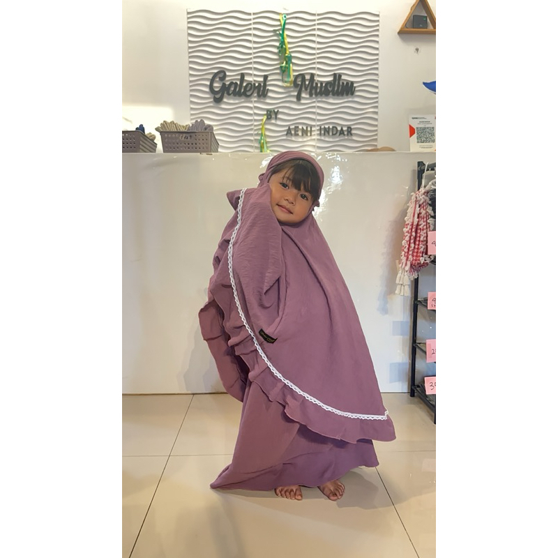 MUKENA ANAK 3 Tahun 4 Tahun 5 Tahun 6 Tahun