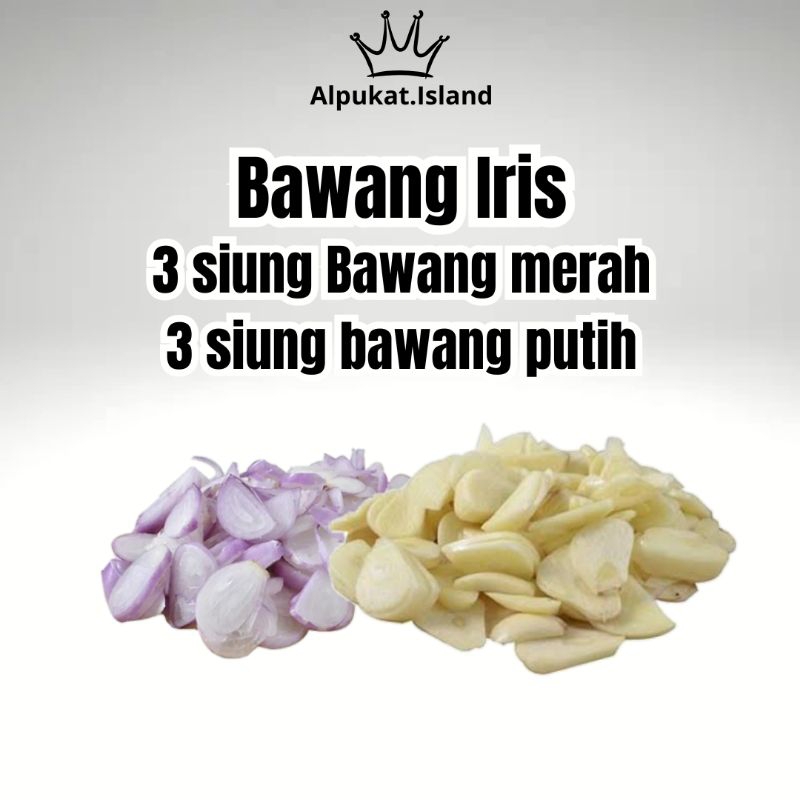 

bawang iris untuk masakan |bawang merah iris| bawang putih iris |sayur dan buah bandung-cimahi