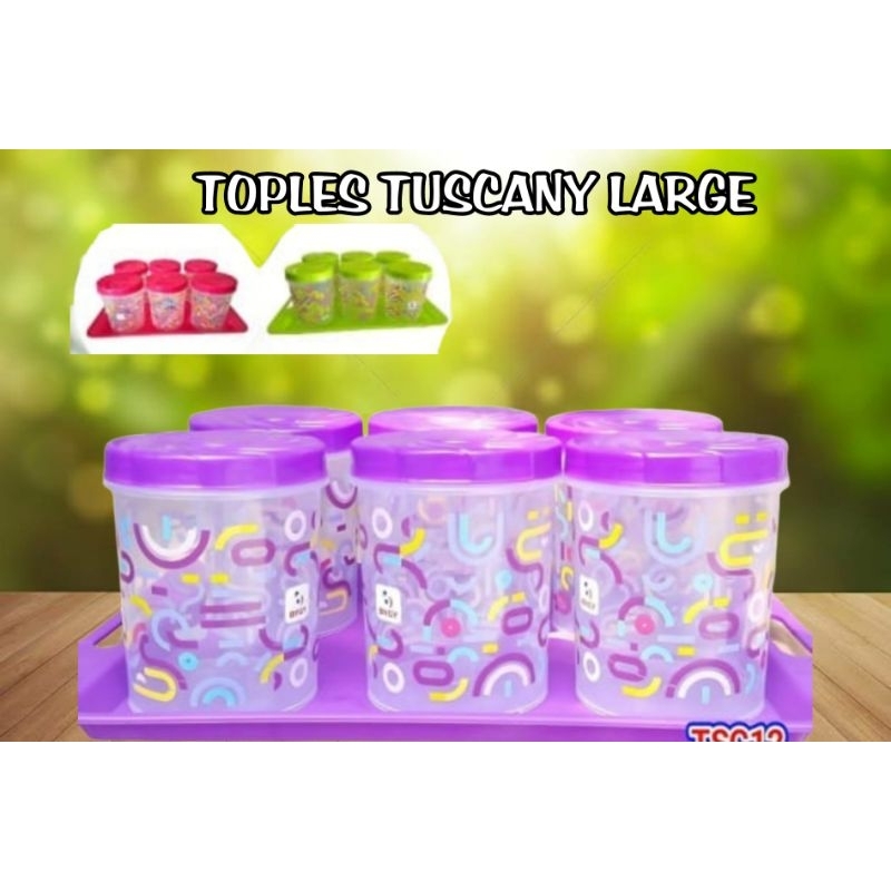 toples nampan / toples tuscany large / toples plastik