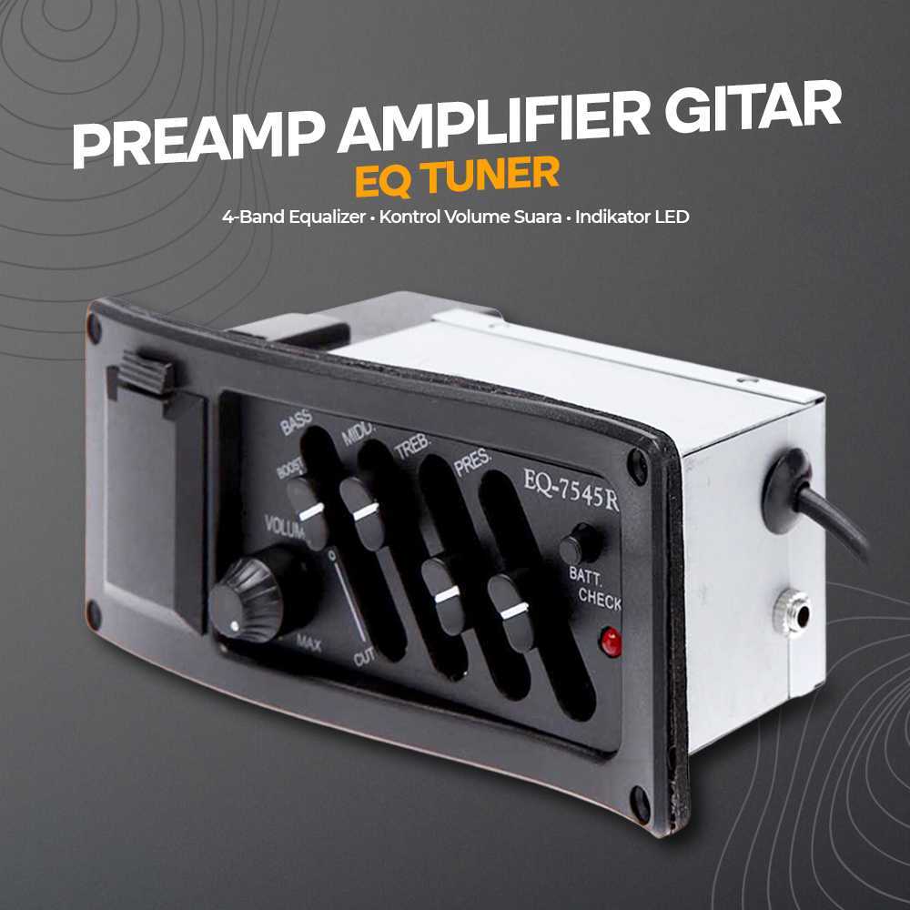 Equaliser Pream Gitar Acustic 7545R
