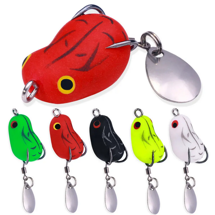 Umpan Pancing Katak Apung Kail Ganda 2cm Umpan Casting Gabus 2Cm Umpan Casting Gabus Kecil Umpan Cas