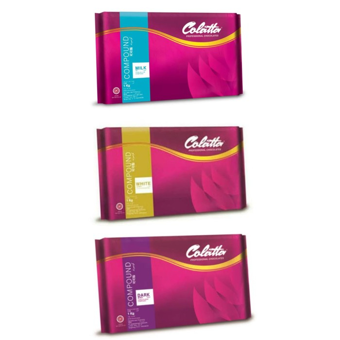 

Colatta Compound 1000 gr/ Coklat Blok Dark