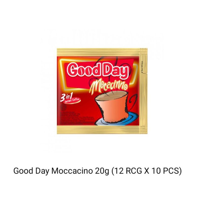 

Good Day Moccacino 20g (12 RCG X 10 PCS)