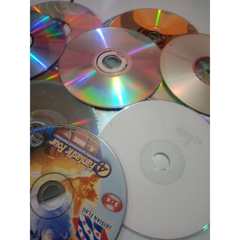 cd/dvd bekas bersih