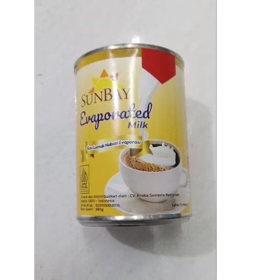 

Sunbay susu evaporasi 380 gr