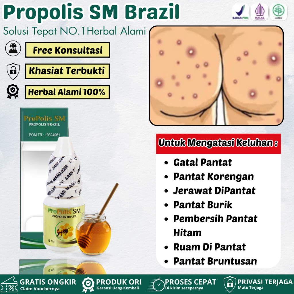 Obat Gatal Pantat Salep Penghilang Pantat Hitam Jerawat Bruntusan Pembersih Pantat Burik Korengan  H