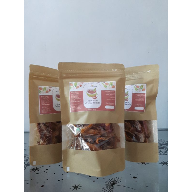 

Ikan Asin Crispy Balado 60gr