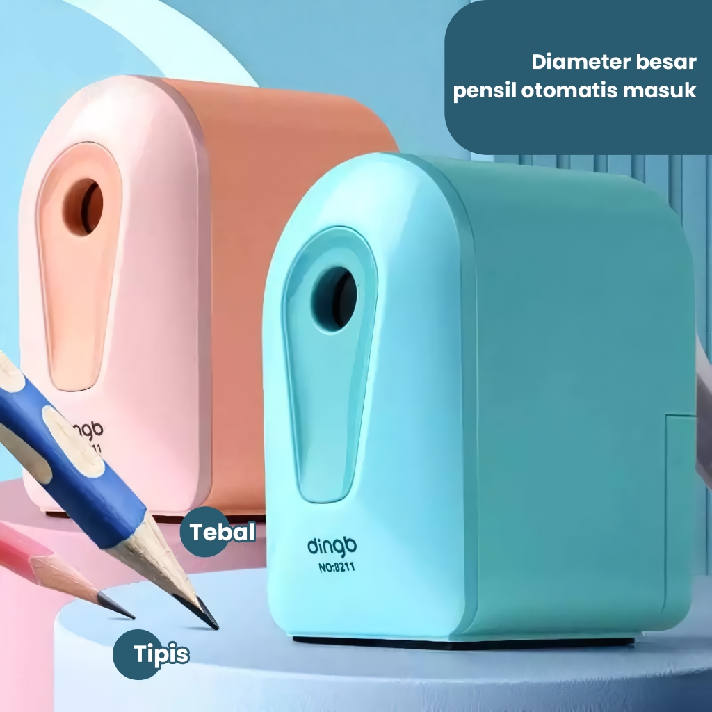 

BOBOMART SERUTAN PENSIL ANAK - SERUTAN MEJA PUTAR MINIMALIS ELEGAN DB-8211