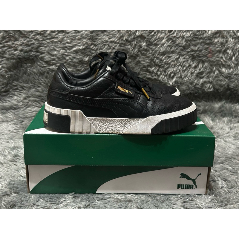 PUMA CALI Wn' Black and White