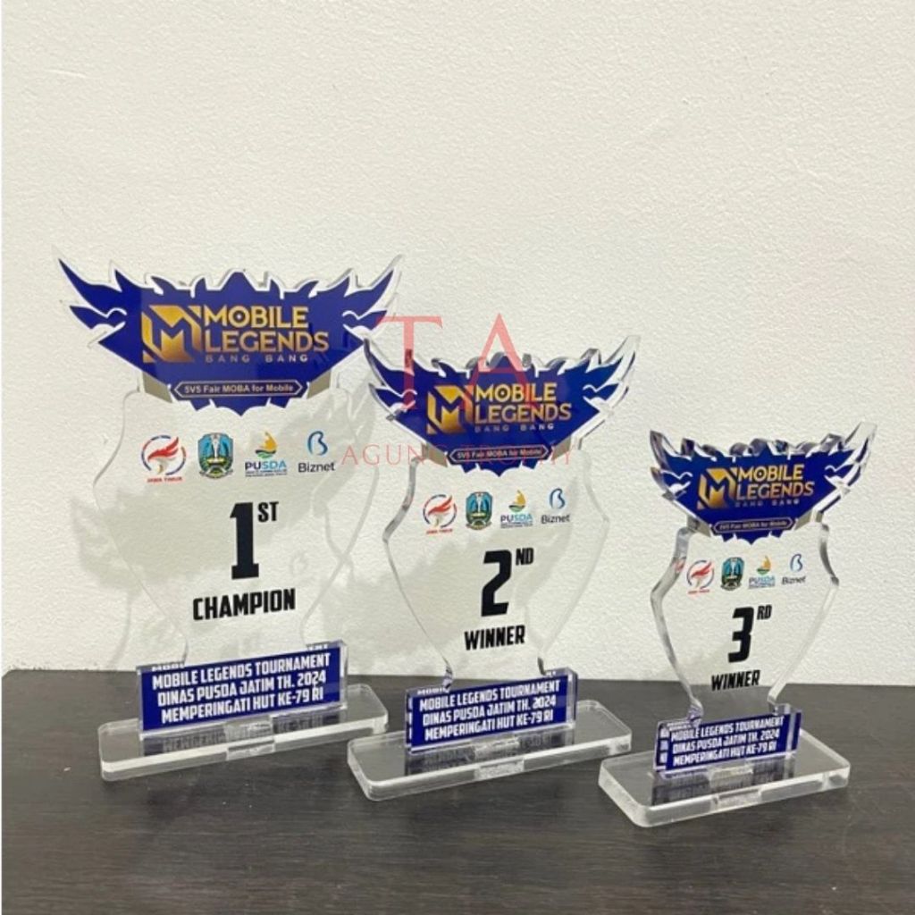 Piala Mobile Legend Akrilik Custom