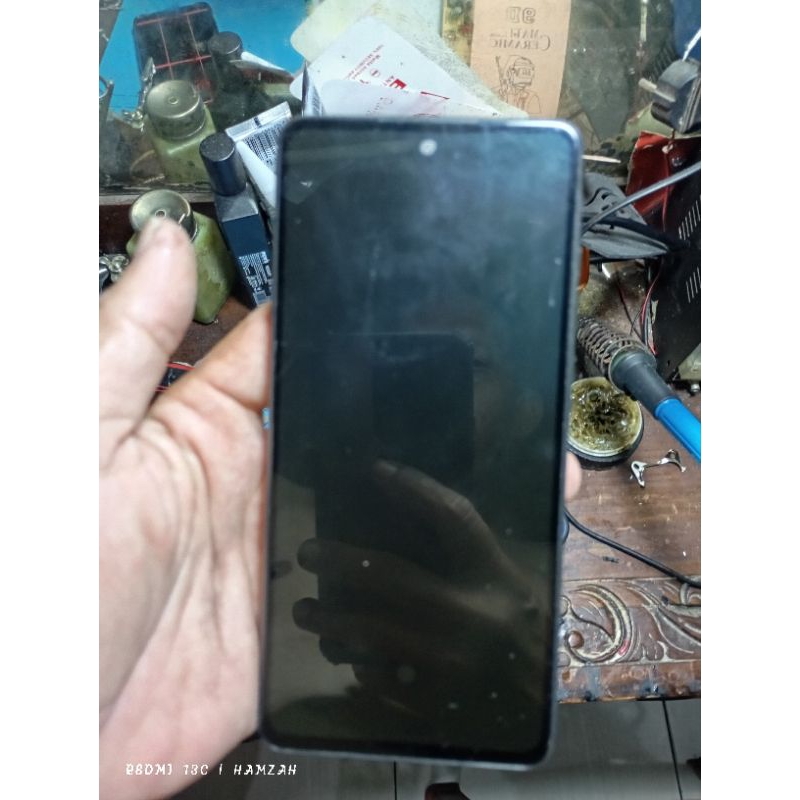 LCD Samsung galaxy a52 original super amoled copotan