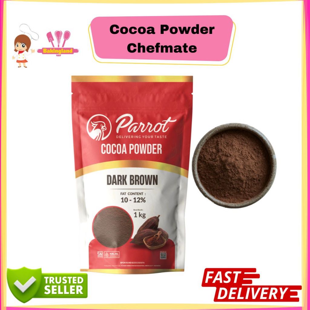 

PARROT cocoa powder cokelat bubuk