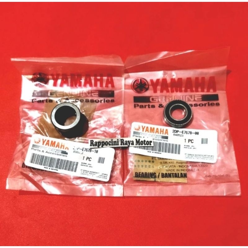 Bearing Lahar Pully Nmax Aerox Lexi Mio M3 Z Fino 125 X Ride  125 Original 2DP E7678 00 2DP E7678 10