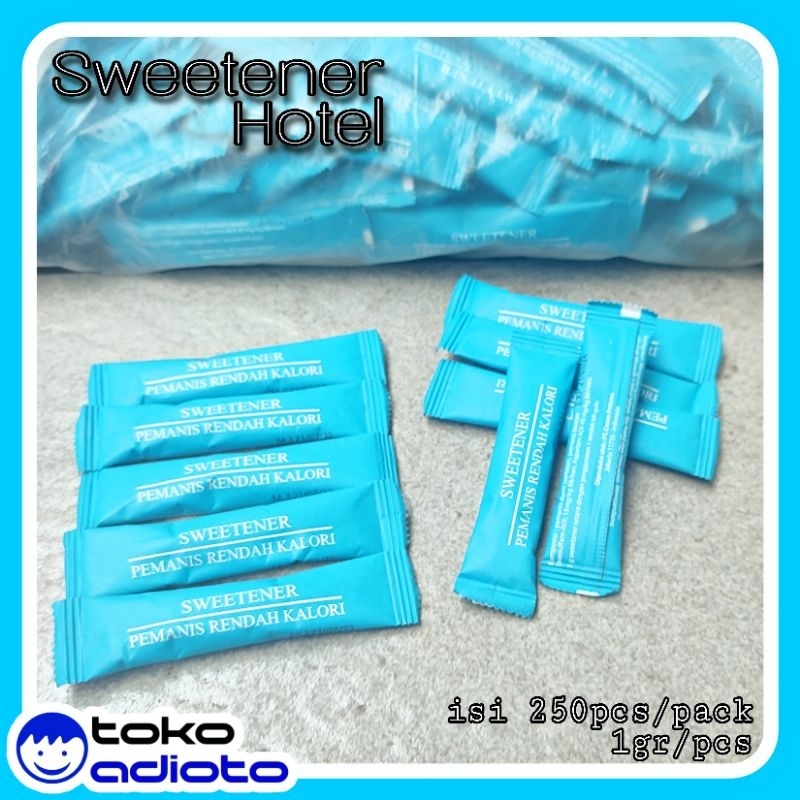 

Sweetener 250pcs / Pemanis Rendah Kalori / Sweetener Classic