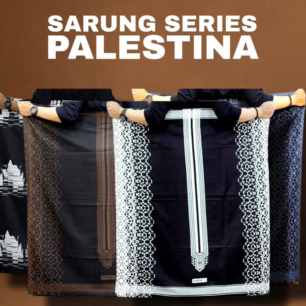 Rumah_Koko99 - Sarong Rabani Motif Palestin Terbaru Bahan Rayon Super