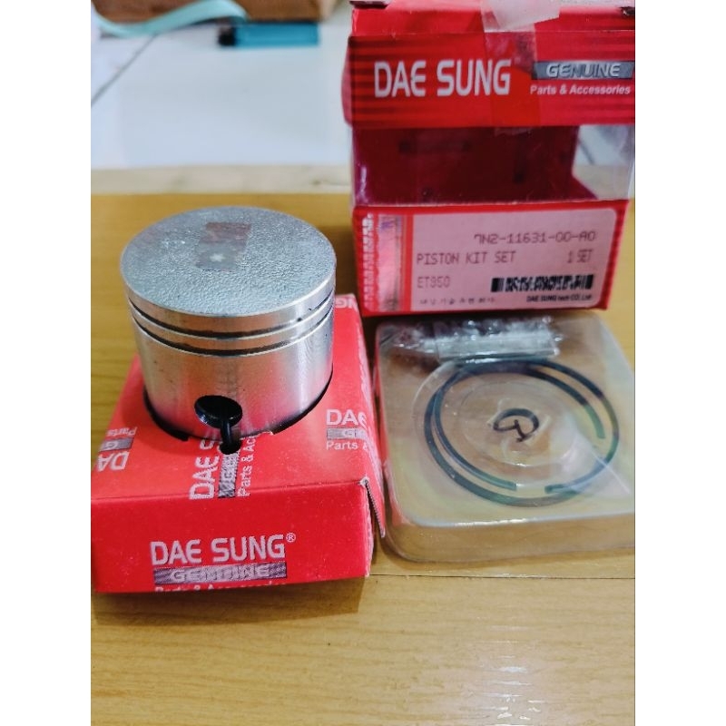Piston kit set ET950 DAESUNG Seker mesin genset 2 tak ET950