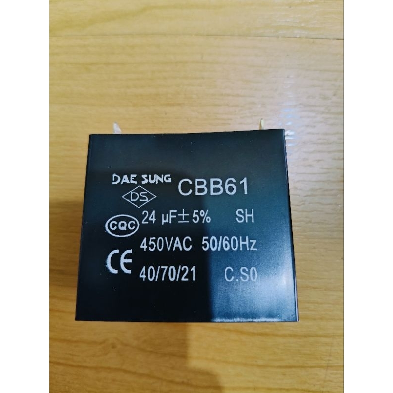 Kapasitor Capacitor mesin genset 24UF DAESUNG