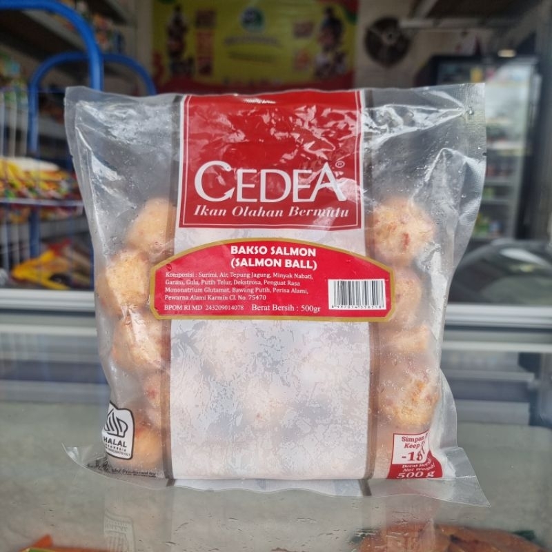 

Cedea Bakso Salmon 500g