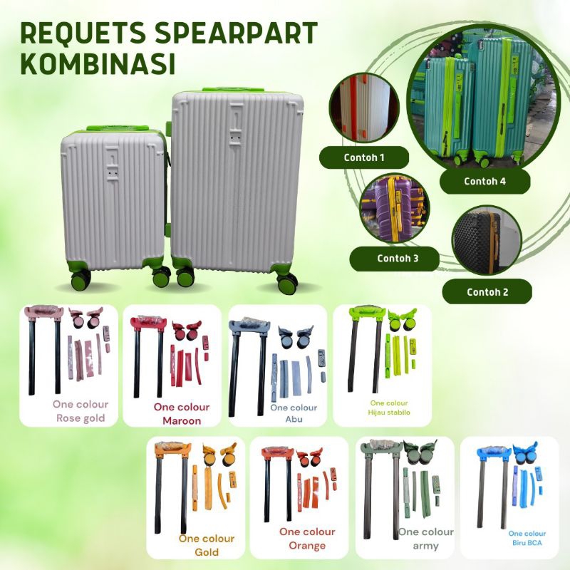 koper kombinasi umrah haji bisa request 16 inci 18 inci 20 inci 24 inci 26 inci 28 inci