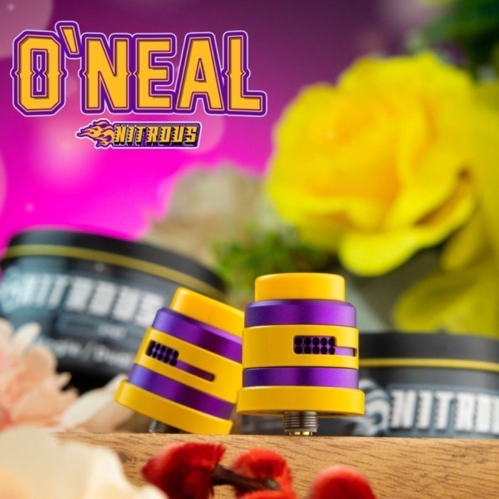 NITROUS DUAL CAP ONLY 22MM O'NEAL RDA NEW EDITION BY KOKO SARANG