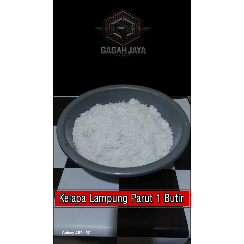 Kelapa Parut 1 Butir - Kelapa Parut Segar Lampung Pilihan (Tua & Muda)