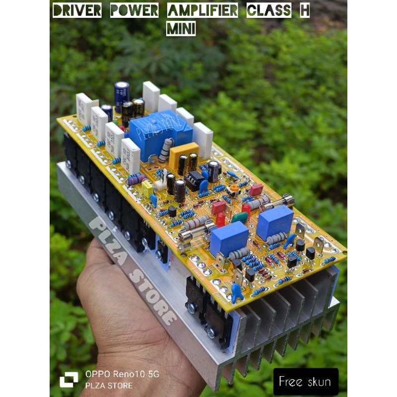 KIT DRIVER CLASS H MINI 1300 WATT 20CM Driver kelas H cocok untuk outdoor berkualitas terhoreg