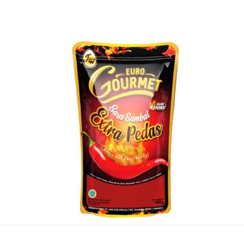 

saus pedas euro gourmet 1kg dus khusus CARGO