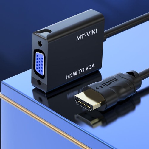 Kabel Converter Hdmi to Vga / Konektor HDMI Male ke VGA Female