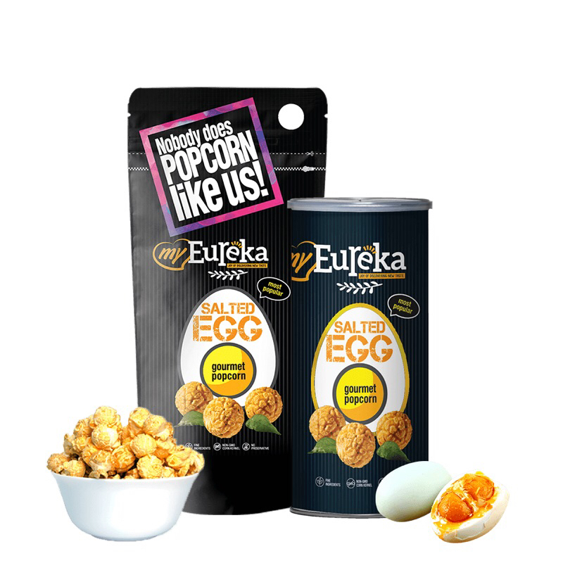 

[Ready 1] Eureka Pop Corn - Salted Egg