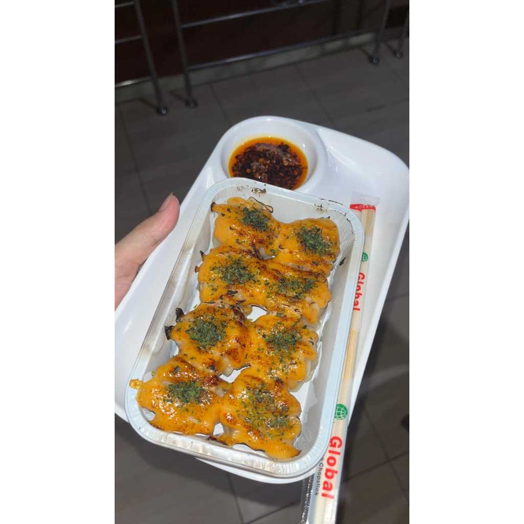 

[HALAL] Isi 6 Dimsum Mentai Nori Fresh Tobiko Isian Ayam Dan Udang By Nisa