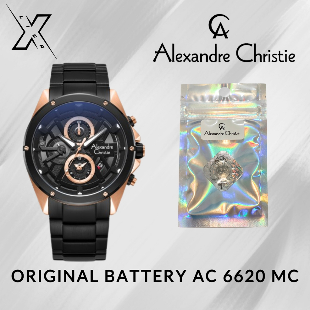 Baterai Original Alexandre Christie AC 6620 MC