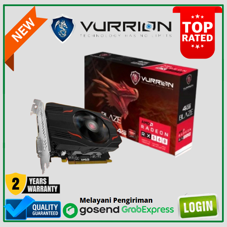 VGA VURRION RX 560 4GB GDDR5 128-bit