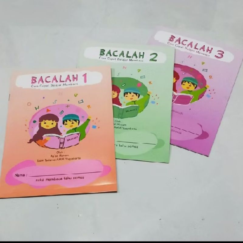 Buku Bacalah jilid 1 2 3