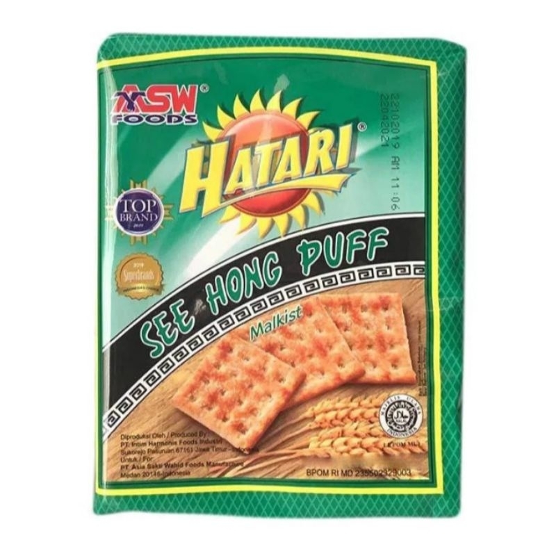 

HATARI See Hong Puff Malkist biskuit 245 gram