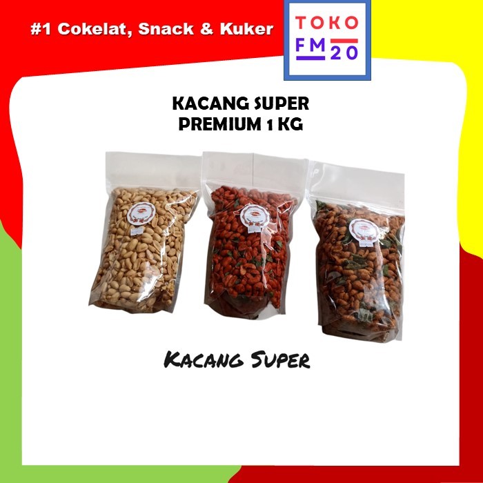 

Kacang Super Premium 1 Kg Kacang Bawang Kacang Pedas Manis