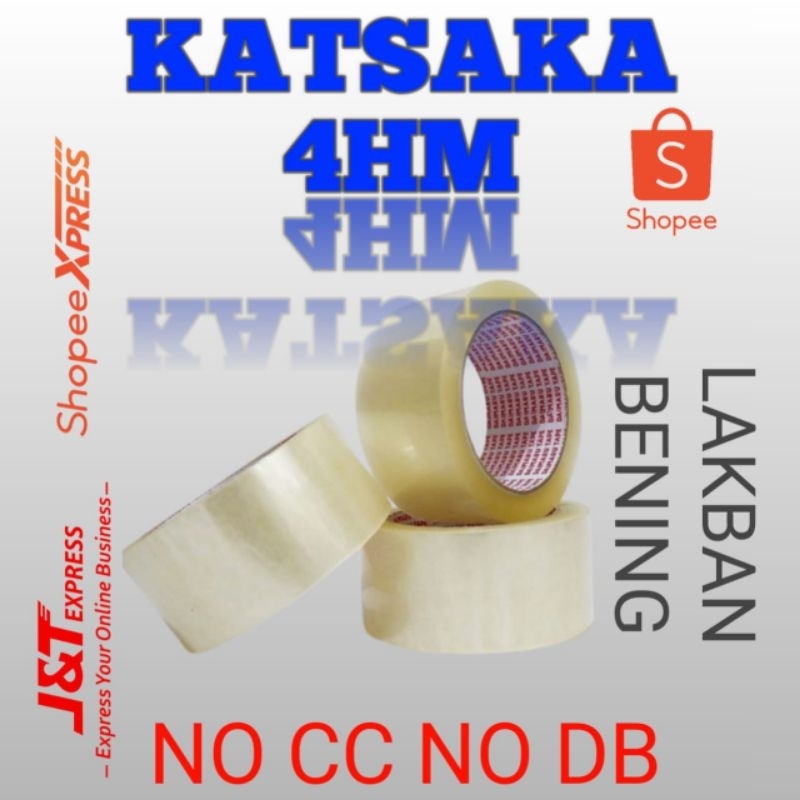 

lakban bening 45mm x 100 Yard murah