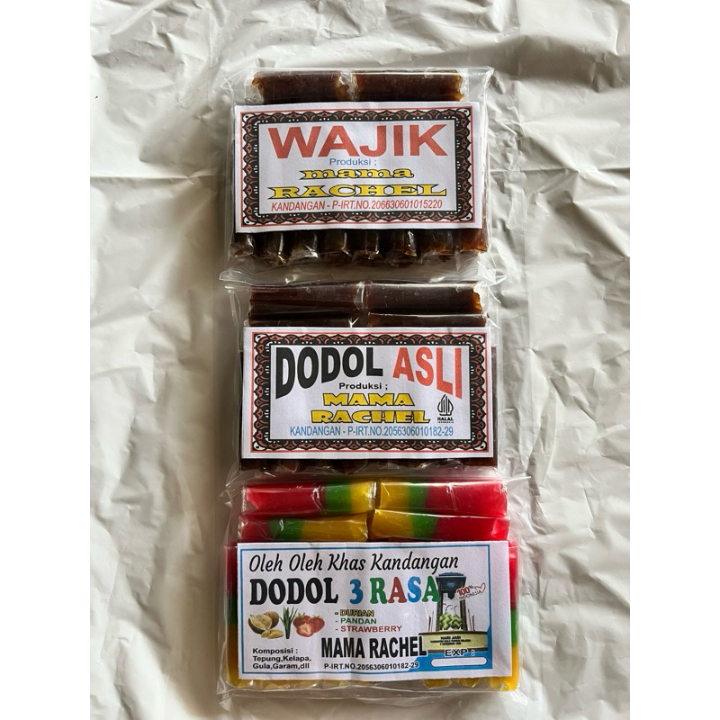 

Dodol pack isi 13 produksi mama rachel