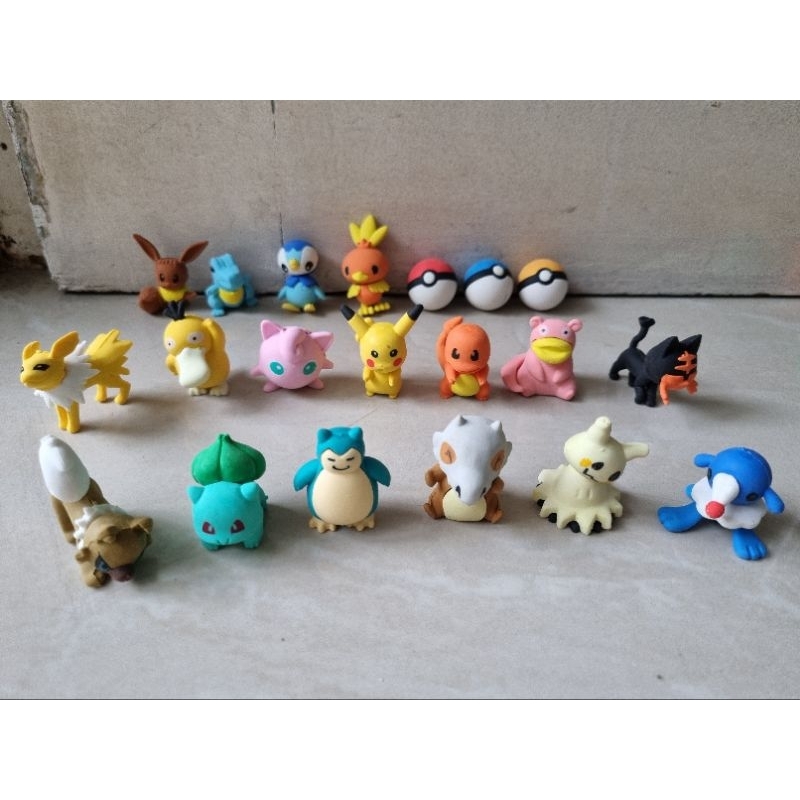 

ya BISA PILIH - penghapus karakter pokemon 3D lepas pasang - pokemon eraser mystery box - blind box