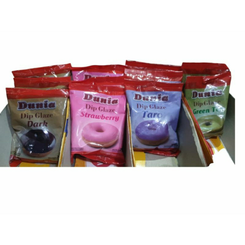 

dunia dip glaze kemasan 200g|semua varian (1pcs)