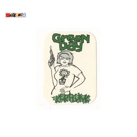 

sticker band Green Day Kerplunk graphic stiker