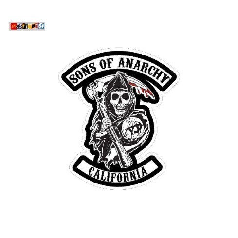

sticker Sons Of Anarchy California logo diecut stiker