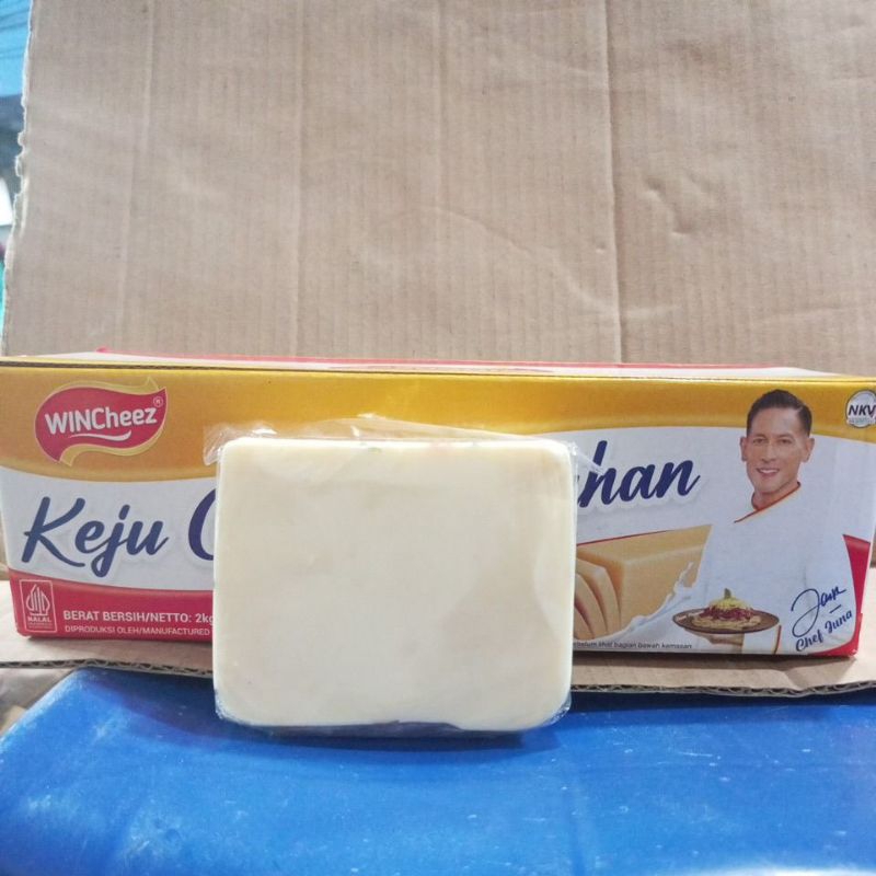 

Wincheez Potongan +- 200 gr Keju Cheddar