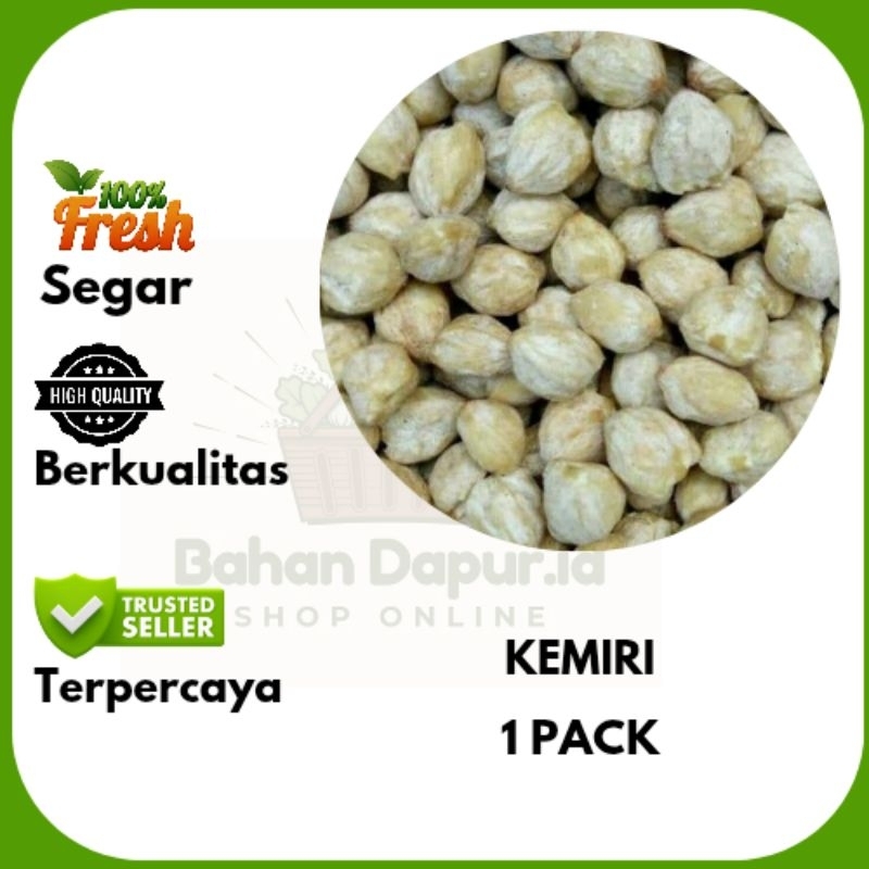 

KEMIRI UTUH | 1 PACK ISI 6-8 BIJI | Bahan Dapur.id