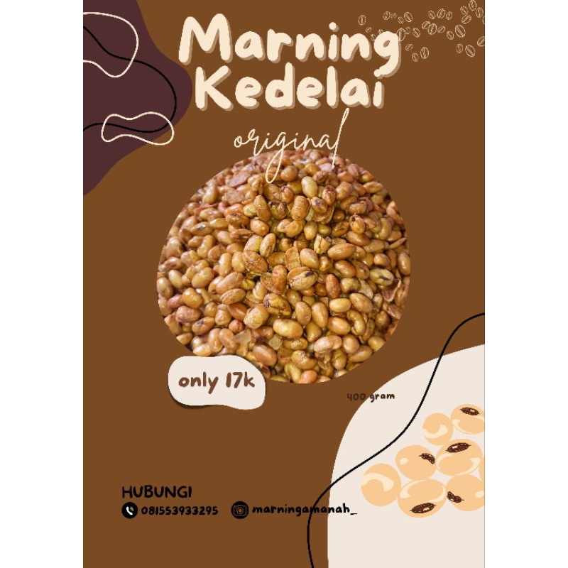 

MARNING KEDELAI ORIGINAL(400 gram)
