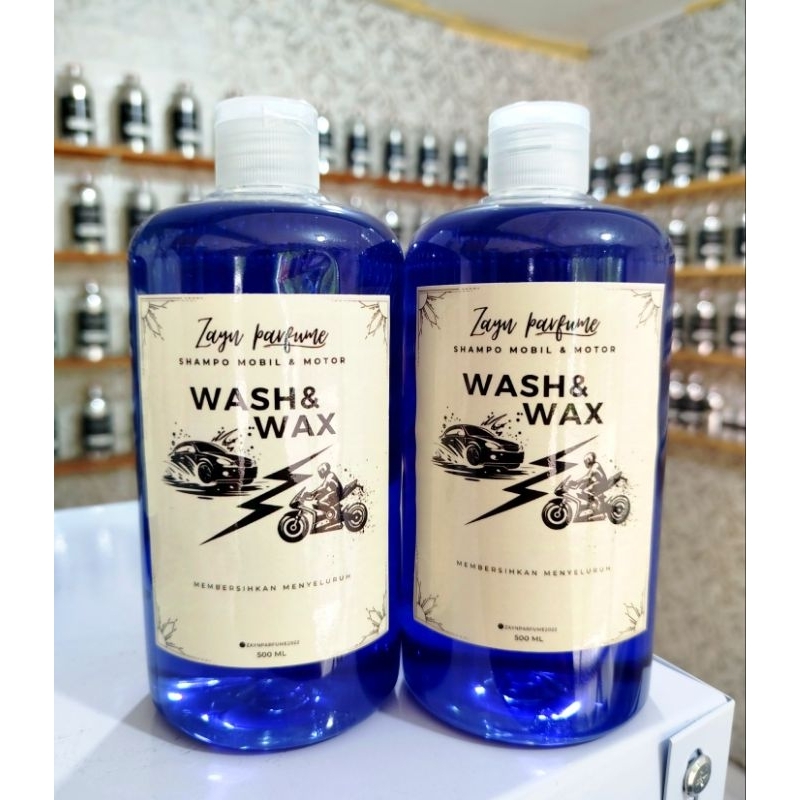 Wax shampo mobil dan motor