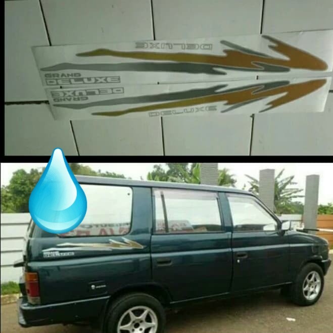 Stiker List Body Isuzu Panther Grand Deluxe 2.3 2,5