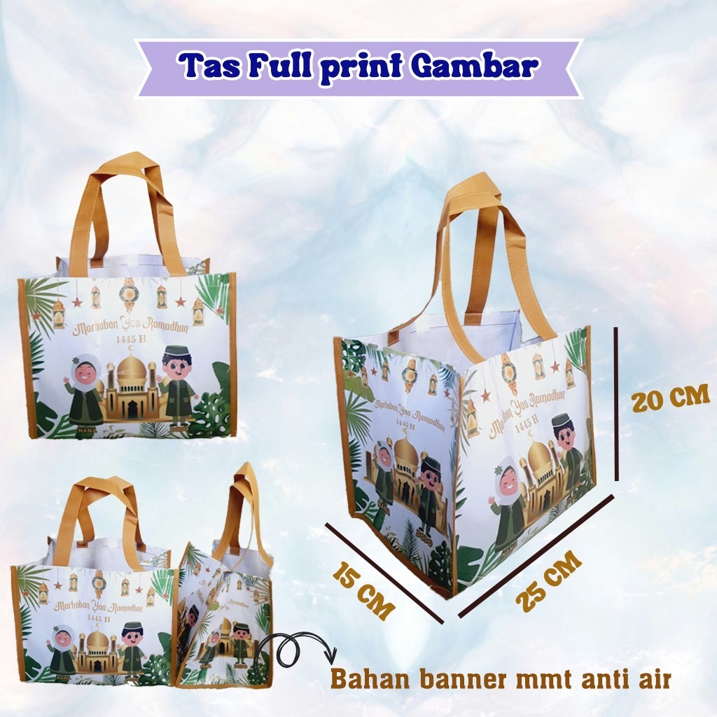 

Tas Ulang Tahun Anak full printing Gambar Custom Desain
