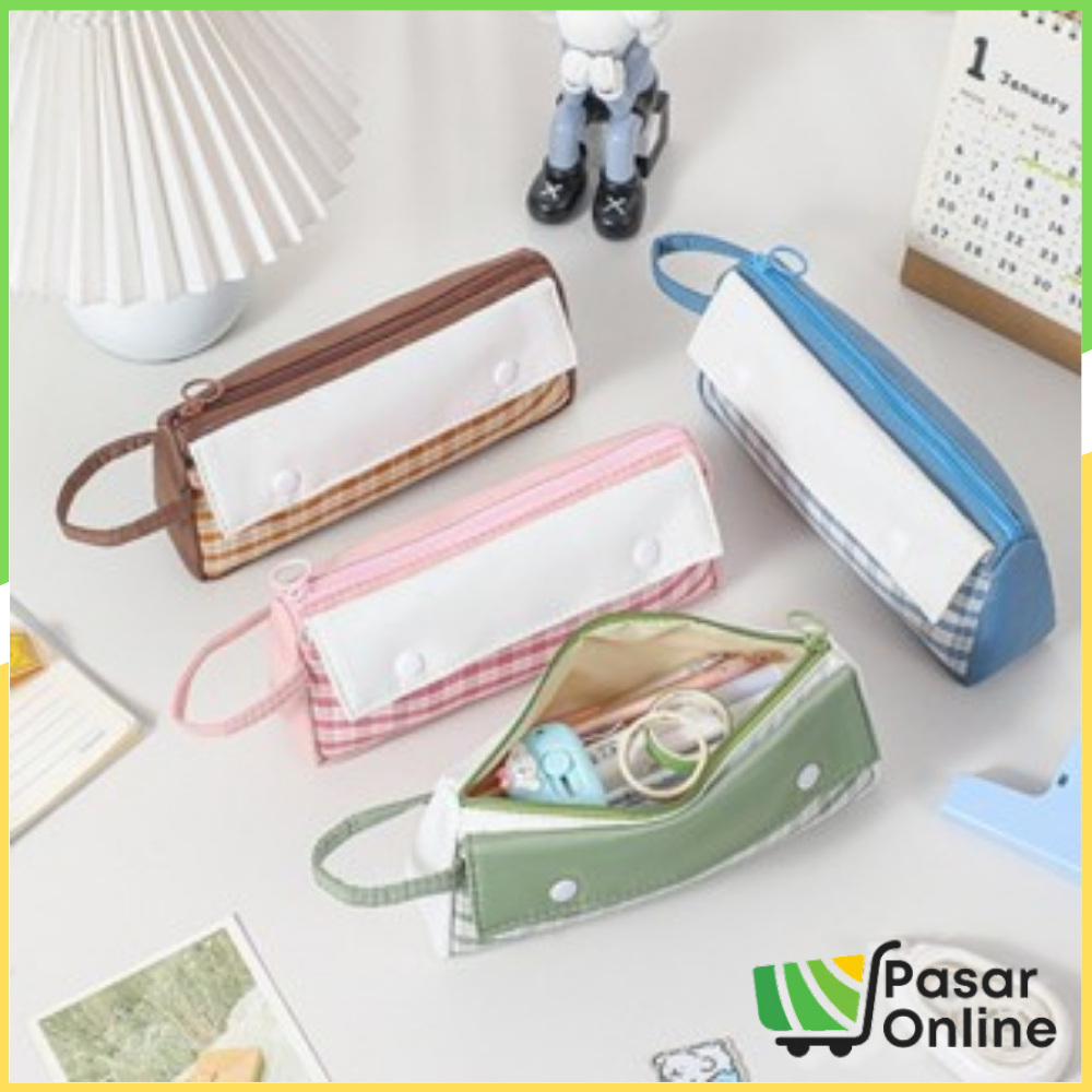 

Tas Serbaguna Tempat Pensil Pen/Pouch Make Up Kotak Pensil Stationery Y3507