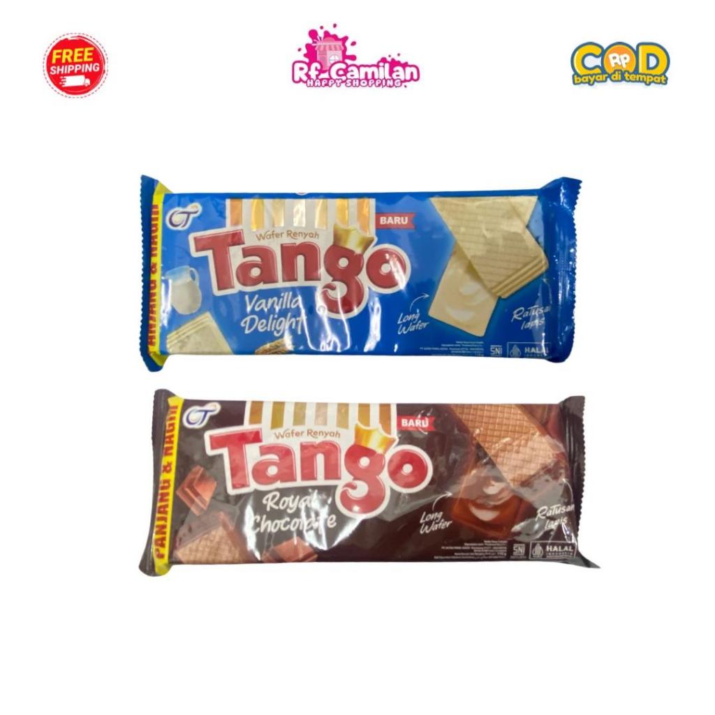 

[RF_Camilan] Tango Long Wafer Coklat dan Vanilla 110gr