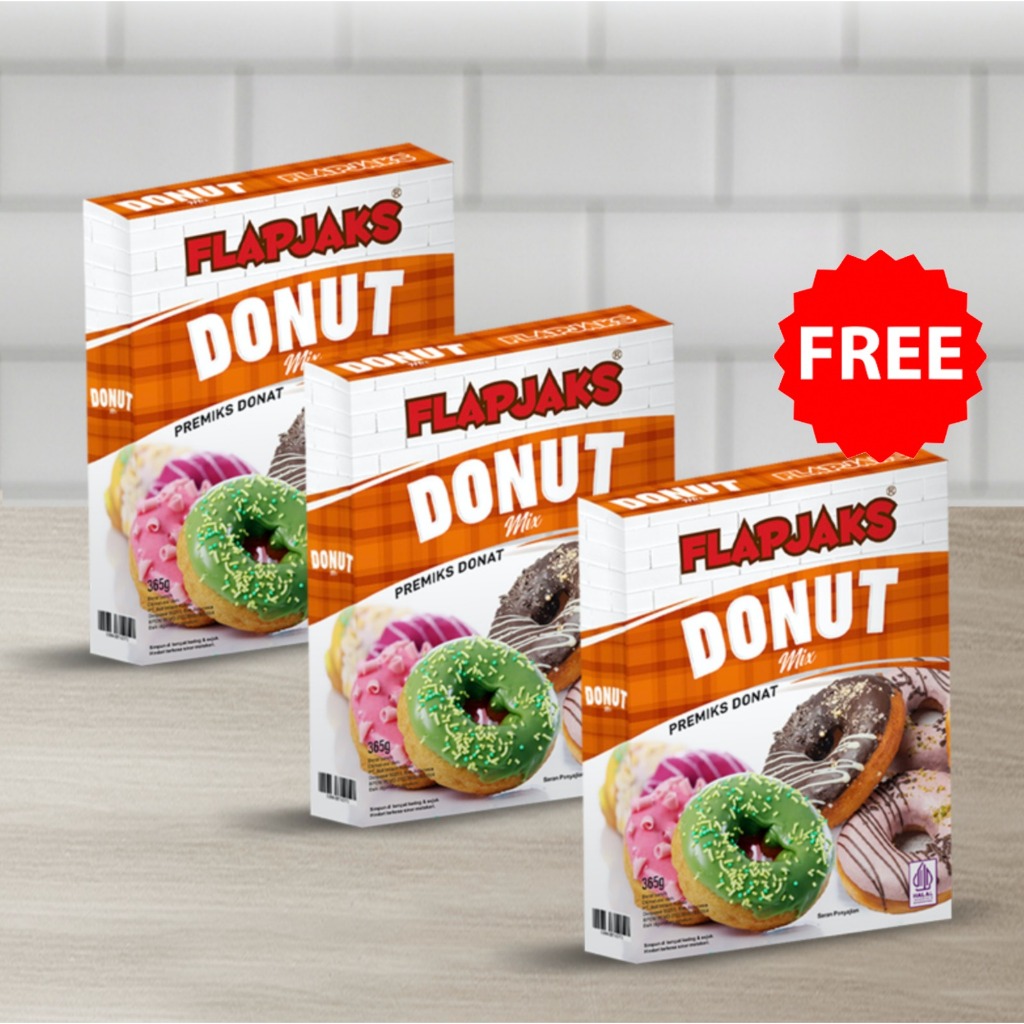 

Flapjaks Donat Mix 365g Buy 2 get 1 Free